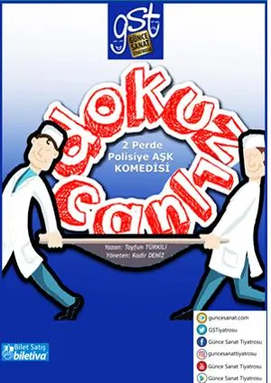 Dokuz Canlı Komedi Oyunu Afişi Günce Sanat