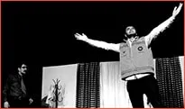 Buca drama kursu eğitmenlerinin yer aldığı profesyonel prodüksiyon