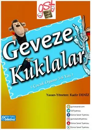Geveze Kuklalar Çocuk Tiyatrosu Oyunu İzmir