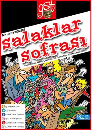Salaklar Sofrası Komedi Oyunu İzmir Tiyatro Bileti